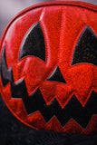 Pumpkin Kult: Red Glitter and Black Glitter Pumpkin