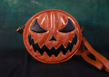 Load image into Gallery viewer, Pumpkin Kult Jack O&#39; Lantern Concha- Orange
