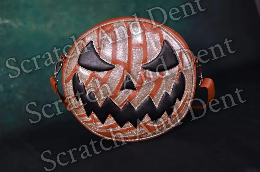 【COSMOSS】WRINKLE PUMPKIN HANDLE BAG 3Colors 🎃 SS20 Moschino Couture Jeremy Scott PUMPKIN TOP HANDLE