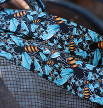 Load image into Gallery viewer, Handcrafted Long Webbing Strap: Bees