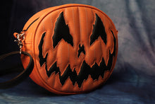 Load image into Gallery viewer, Hand Crafted Stark Raving: Mothers Insides Orange and Black