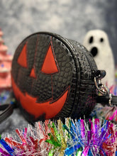 Load image into Gallery viewer, Hand Crafted : Classic Happy Black Croc and Terracotta