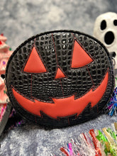 Load image into Gallery viewer, Hand Crafted : Classic Happy Black Croc and Terracotta