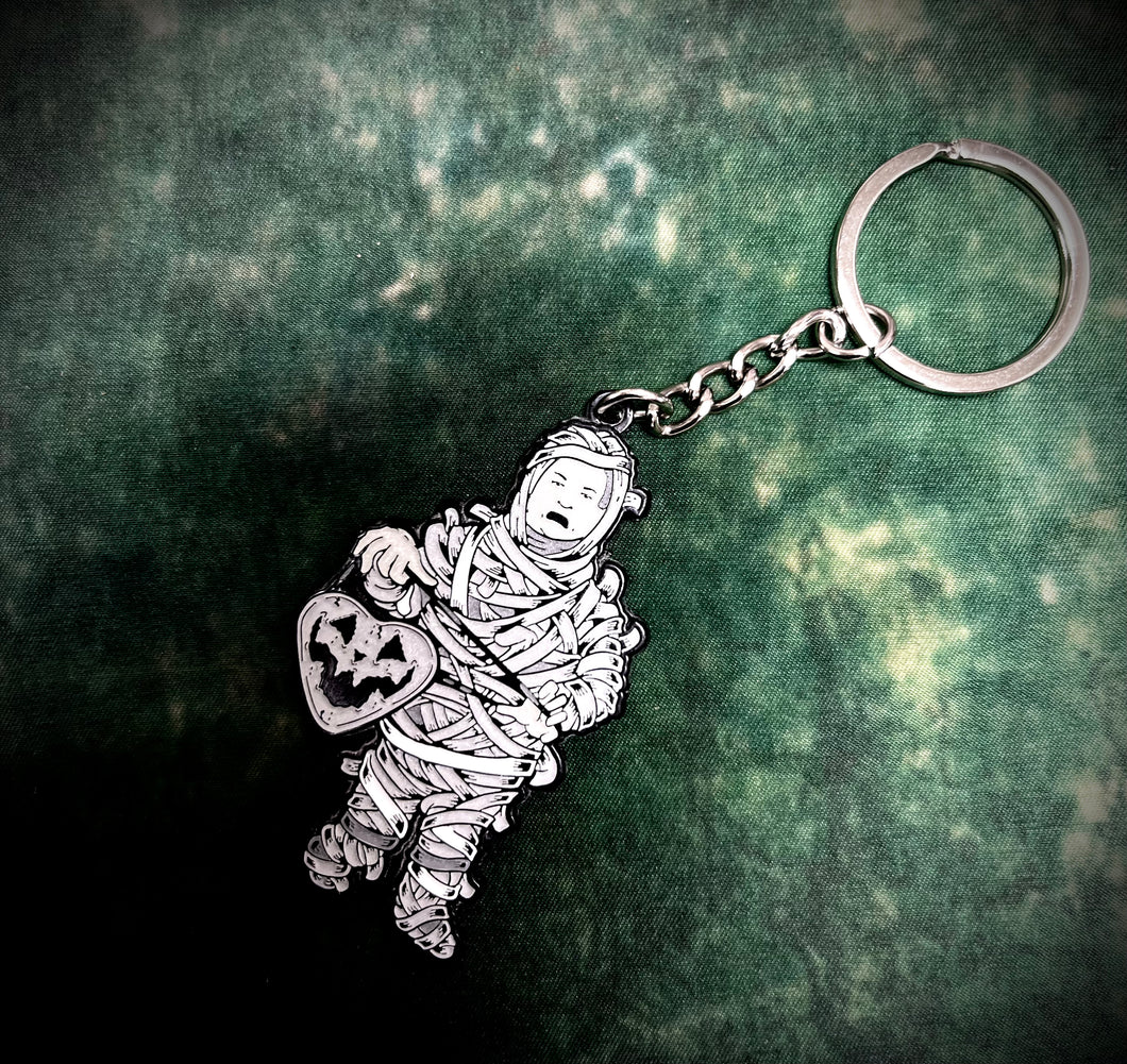 Monster Bobby Enamel Keychains