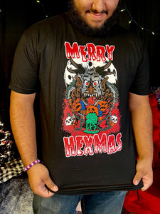 Merry Hexmas Krampus Tee