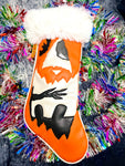 Creepmas Stocking: Orange Graveyard Scene