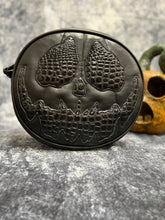 Load image into Gallery viewer, Handcrafted : Unfortunate soul Black and Black Croc