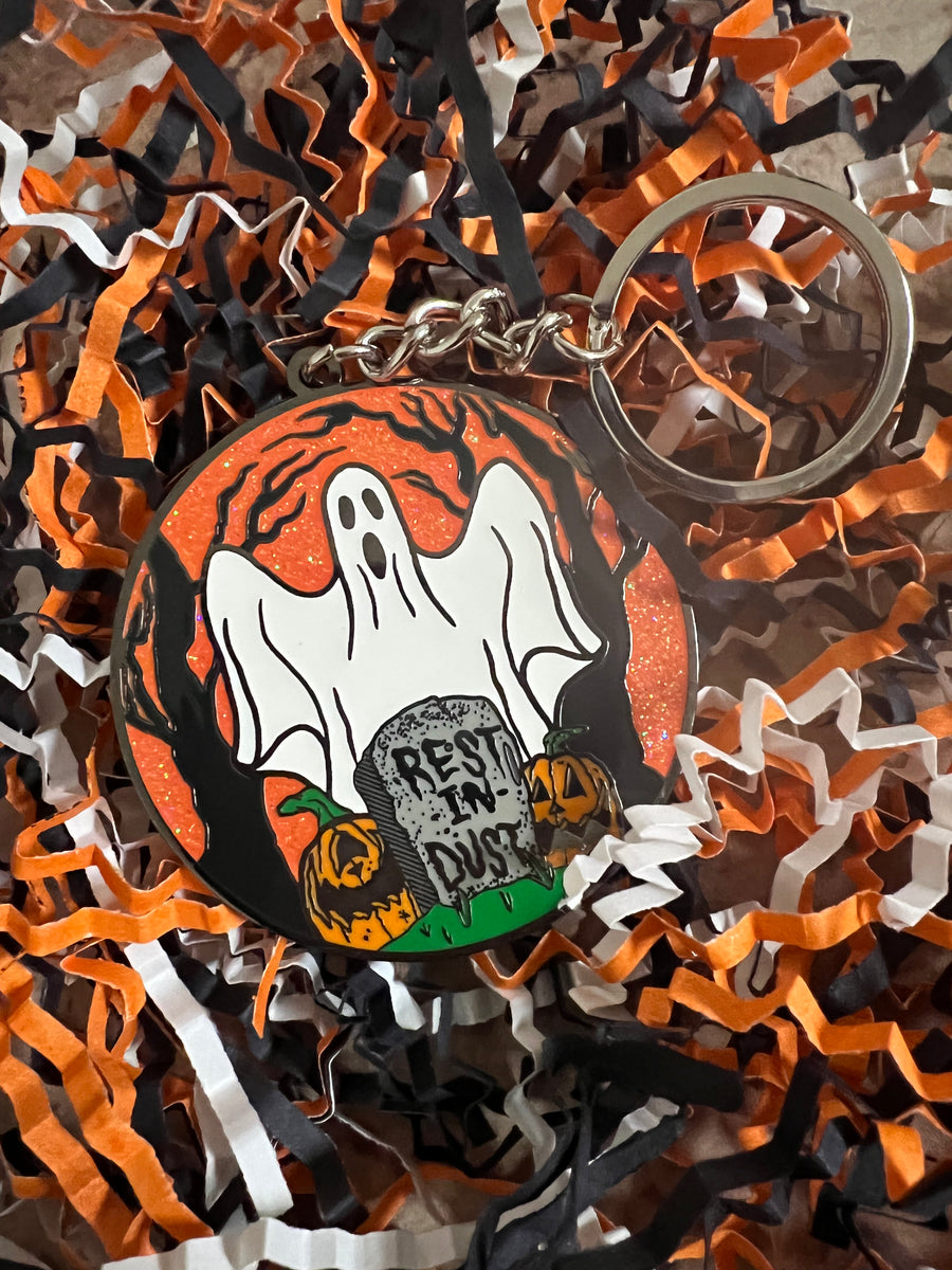 Rest In Dust Key Chain – Love Pain and Stitches