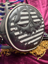 Load image into Gallery viewer, Handcrafted bag: Fester Black and Striped bag