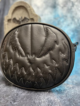 Load image into Gallery viewer, Hand Crafted: Bad Company Pumpkin Black with Ostrich Black face