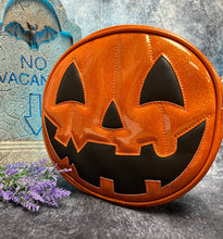 Load image into Gallery viewer, Hand Crafted :  Happy Tooth Orange glitter and Black
