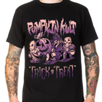 man in pumpkin kult shirt